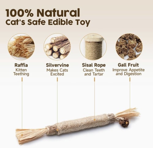 عيدان من نبات الكرمة الفضية والنعناع البري من 3 قط...