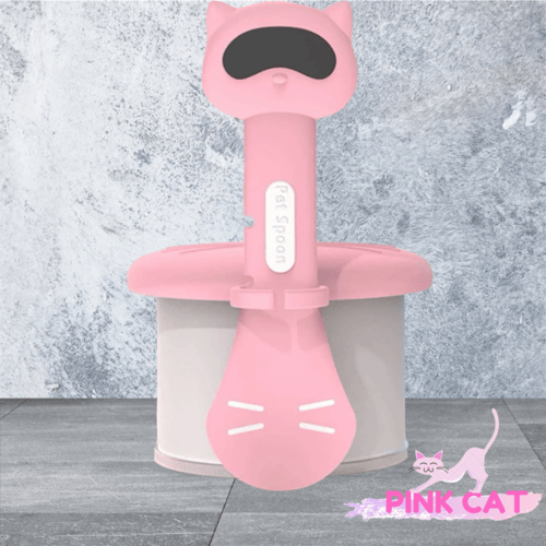 غطاء تخزين الطعام مع ملعقة