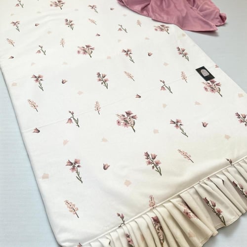 طقم روز (سجاده 1 سم بسحاب + شرشف قطن حريري وردي)