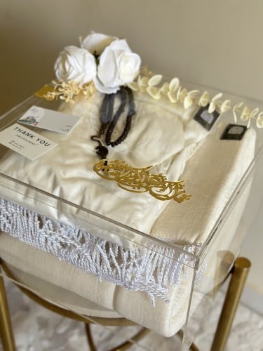 طقم سجاده الاحجار مبطنه 2 سانتي +شرشف