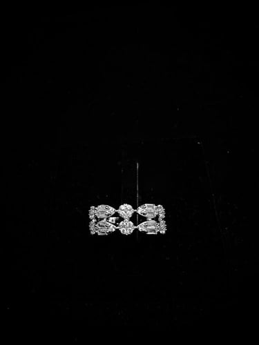 طقم زيركون مطلي O&A