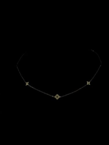 (Gold Necklace) O&A سلسال مطلي ذهبي