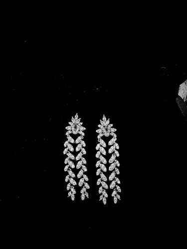 طقم زيركون مطلي O&A