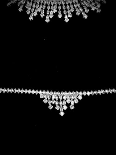 طقم زيركون مطلي O&A