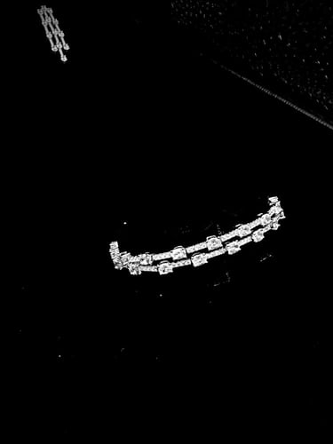 طقم زيركون مطلي O&A