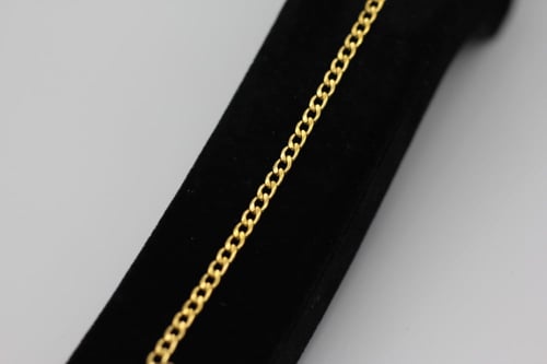 (Gold Bracelet) O&A إسوارة حلقات صغير مطلي ذهبي