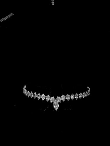 طقم زيركون مطلي O&A