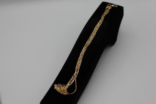 (Gold Anklet) O&A خلخال مطلي ذهبي