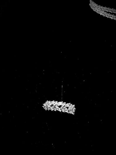 طقم زيركون مطلي O&A