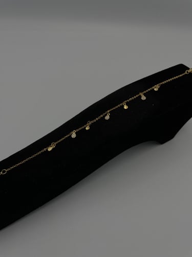 (Gold Bracelet) O&A إسوارة مطلي ذهبي