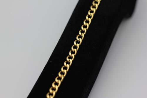 (Gold Bracelet) O&A إسوارة حلقات وسط مطلي ذهبي