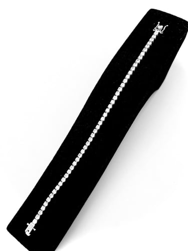 (Bracelet) O&A اونسيال تنس سولتير حجم وسط