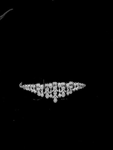 طقم زيركون مطلي O&A