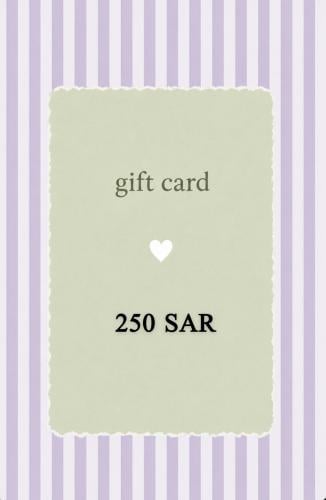 كرت اهداء - gift card -