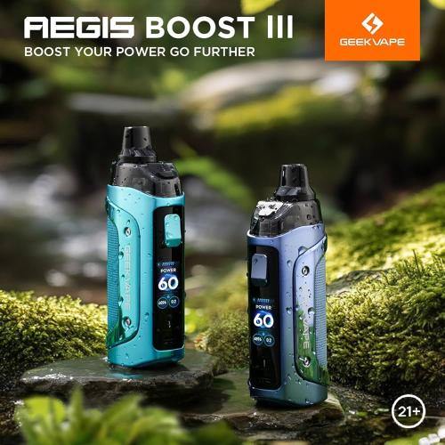 جهاز شيشه ايقيس بوست 3 جيك فيب -Geekvape Aegis Boo...