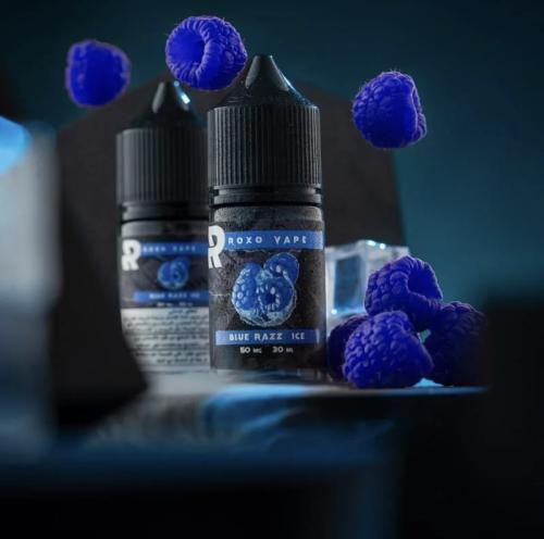 روكسو فيب توت ازرق بارد - ROXO VAPE BLUE RAZZ ICE