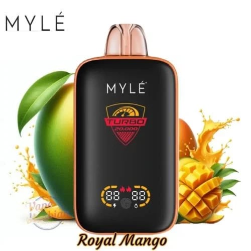 ‎مايلي تيربو 20000 سحبة - Myle Turbo 20000 puff