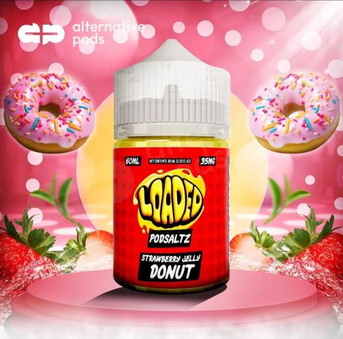 لوديد دونات فراولة جلي - Strawberry jelly donut