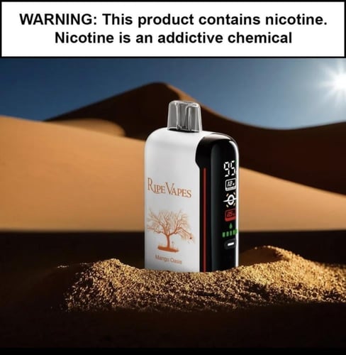 رايب فيب 20 الف سحبه 20نيكوتين 20000 VCT RIPE VAPE...