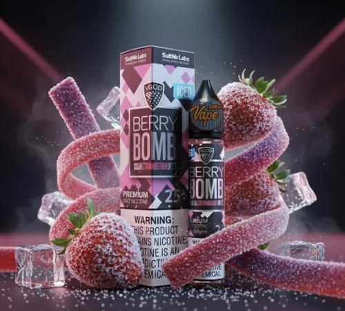 في قود فراولة بارد - VGOD BERRY soure strawberry b...