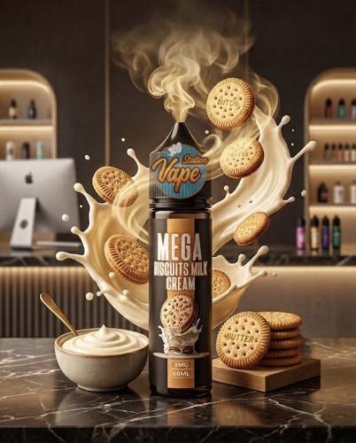 ميقا بسكويت حليب كريمة - Mega Biscuits milk cream