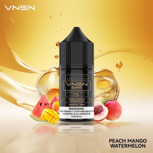 فنسن خوخ مانجو جح VNSN QUAKE 30ML E-LIQUID PEACH M...