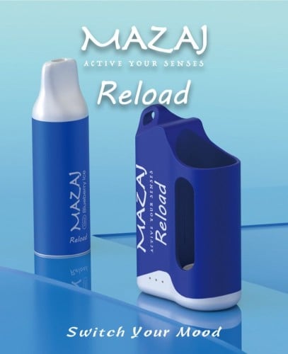 بودات مزاج ريلود MAZAJ Reload 5000puff 50MG