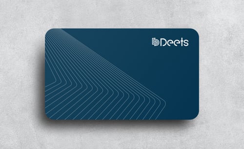 Deets Edge - بطاقة ذكية بتقنية NFC