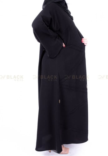 عباية كتف بأكمام فرنسية
