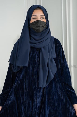 عباية شتوية مخمل