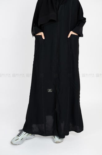 عباية كتف جيوب زم كم مقلوب