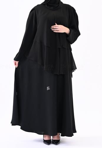 عباية كلوش دبل شيفون