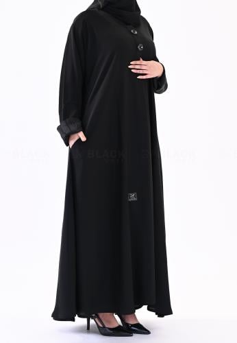 عباية دبل كلوش جيوب