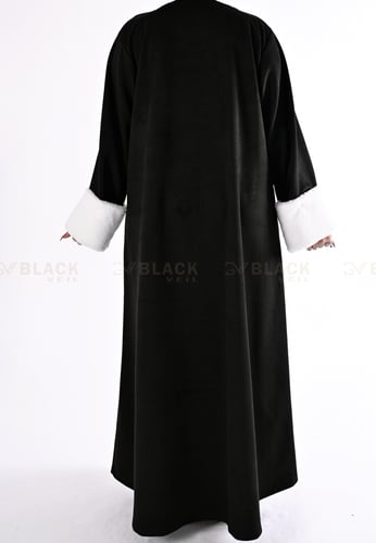 عباية شتوية مع قماش قطن