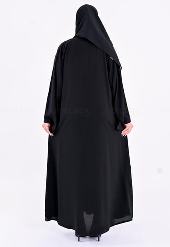 عباية تحديد ساتان بكم مربع