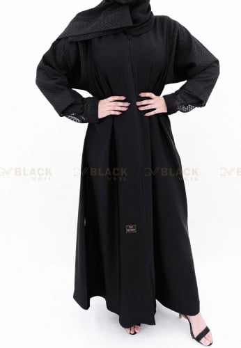 عباية كتف كم دانتيل