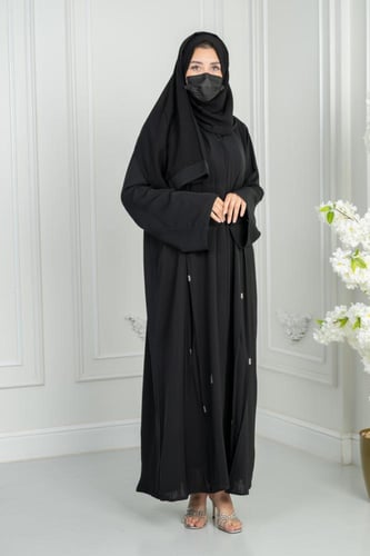 عباية كسرات بإكسسوارات
