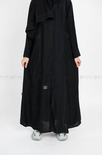 عباية كتف جيوب زم كم مقلوب