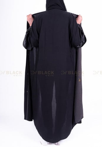 عباية كتف اكمام منفوخة