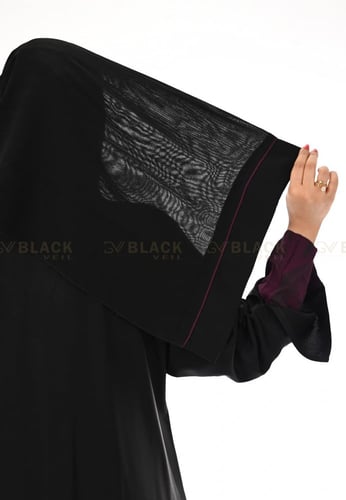 عباية كتف كم مفتوح