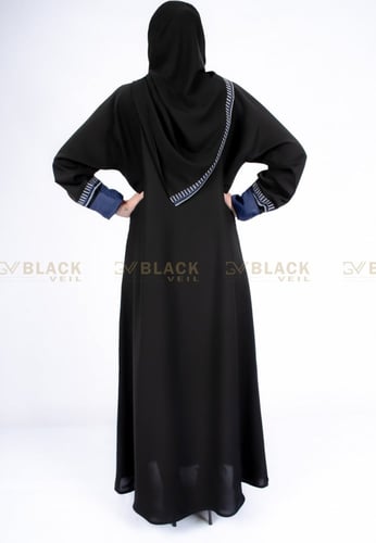 عباية كتف كم ملفوف