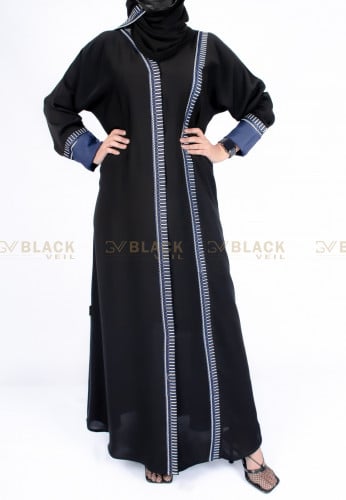 عباية كتف كم ملفوف