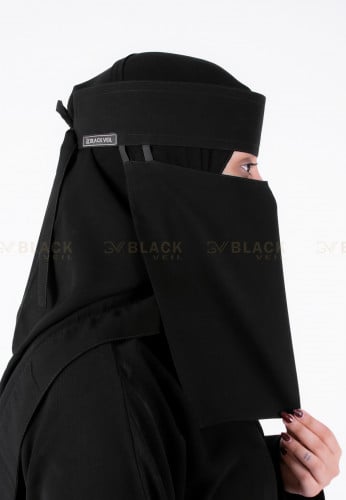 نقاب مقوى وسط 2مطاط