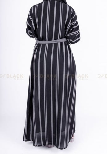 عباية كتف قلاب بقماش الخيش