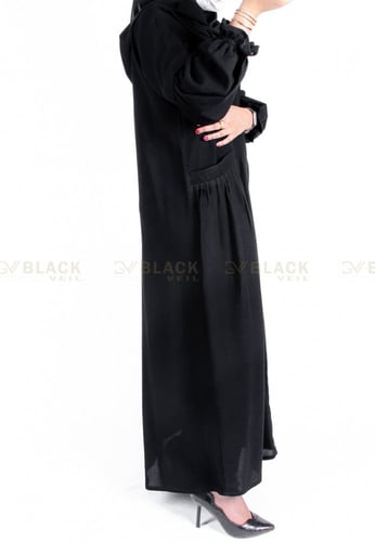 عباية كتف جيوب كم زم