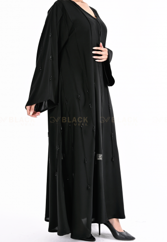 عباية كتف حرير مطرز