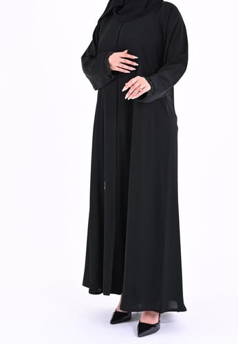 عباية خرز ورود