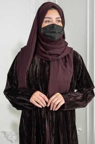 عباية شتوية مخمل