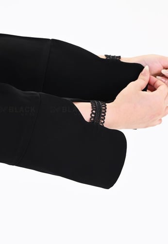 عباية كم مشبوك بكلفة