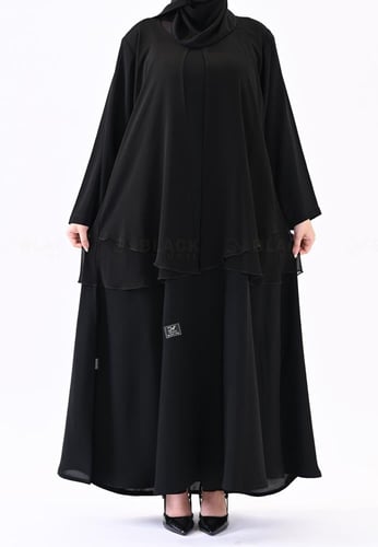 عباية كلوش دبل شيفون